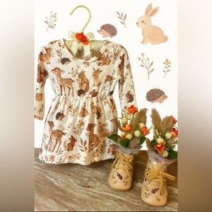 Cute Forest Fun Centerpiece for baby shower, little girls birthday, Christening